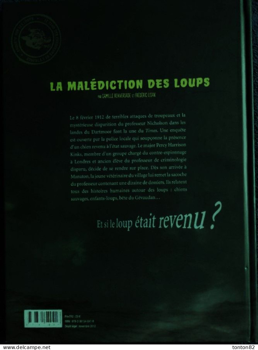 Camille Renversade Et Frédéric Lisak - La Malédiction Des LOUPS - Éditions Petite Plume De Carotte - ( 2012 ) . - Auvergne