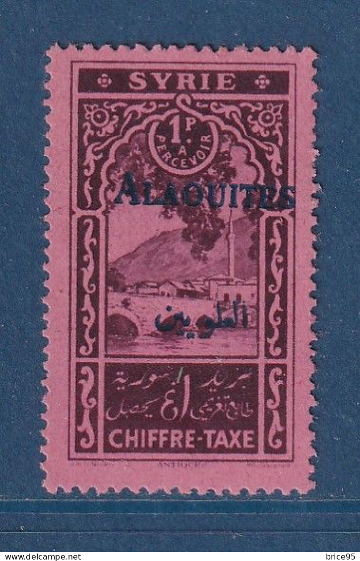 Alaouites - Taxe - YT N° 7 * - Neuf Avec Charnière - 1925 - Nuovi