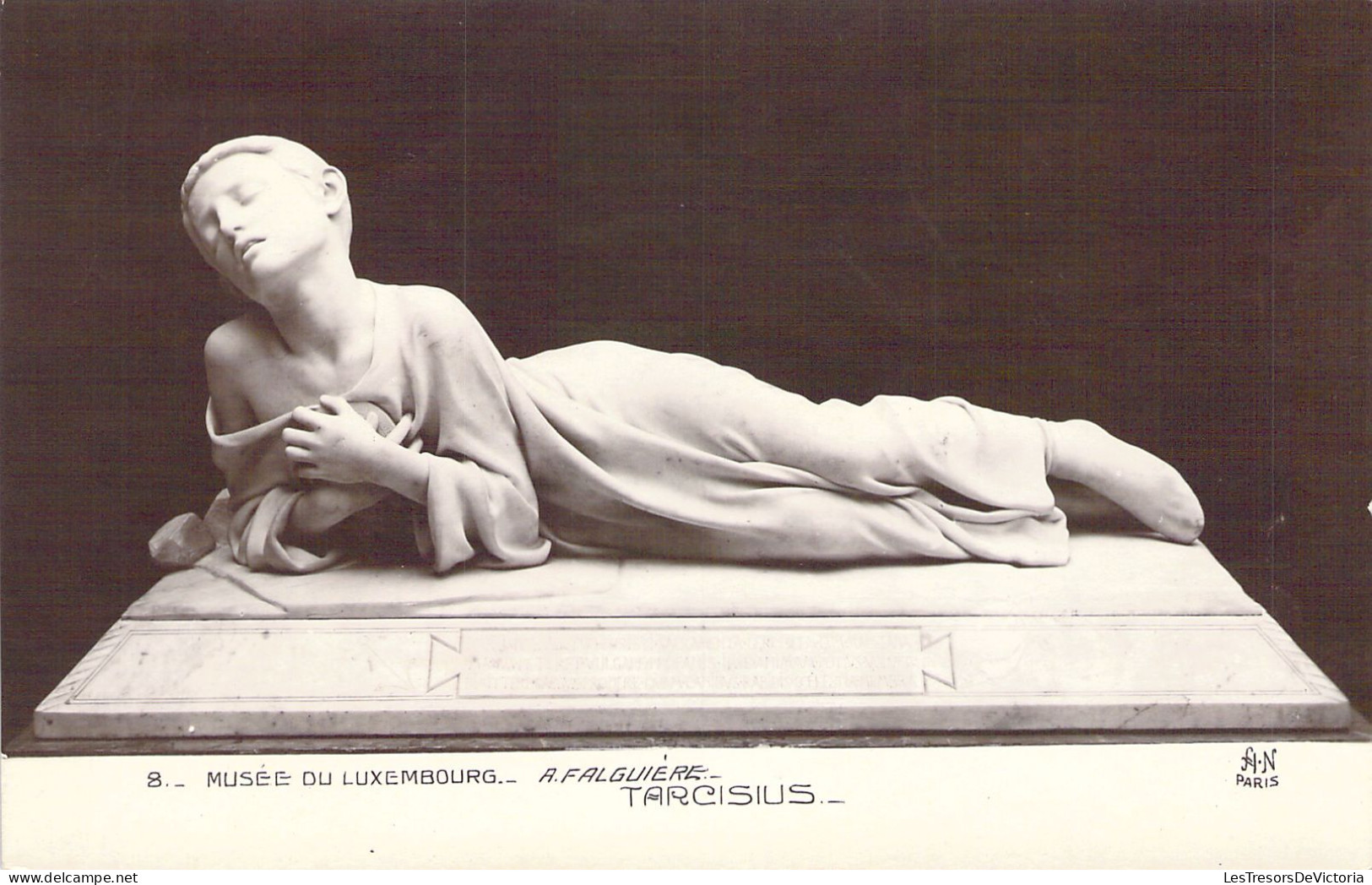 ARTS - Sculptures - A FALGUIERE - Tarcisius - Carte Postale Ancienne - Skulpturen