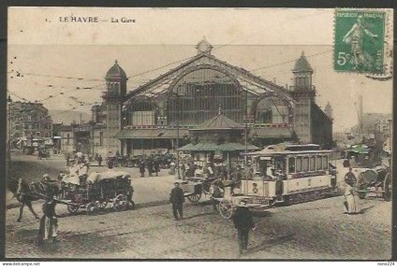 Carte P De 1911 ( Le Havre / La Gare ) - Gare