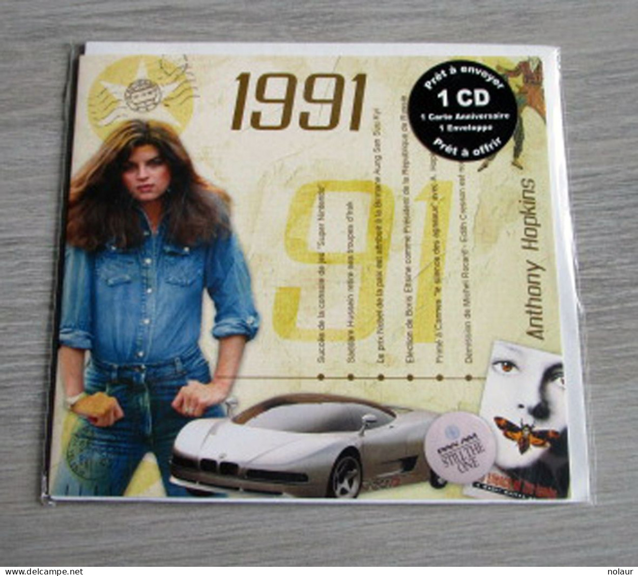 Hits De 1991 CD + Carte D'anniversaire Et  Enveloppe - Other - English Music