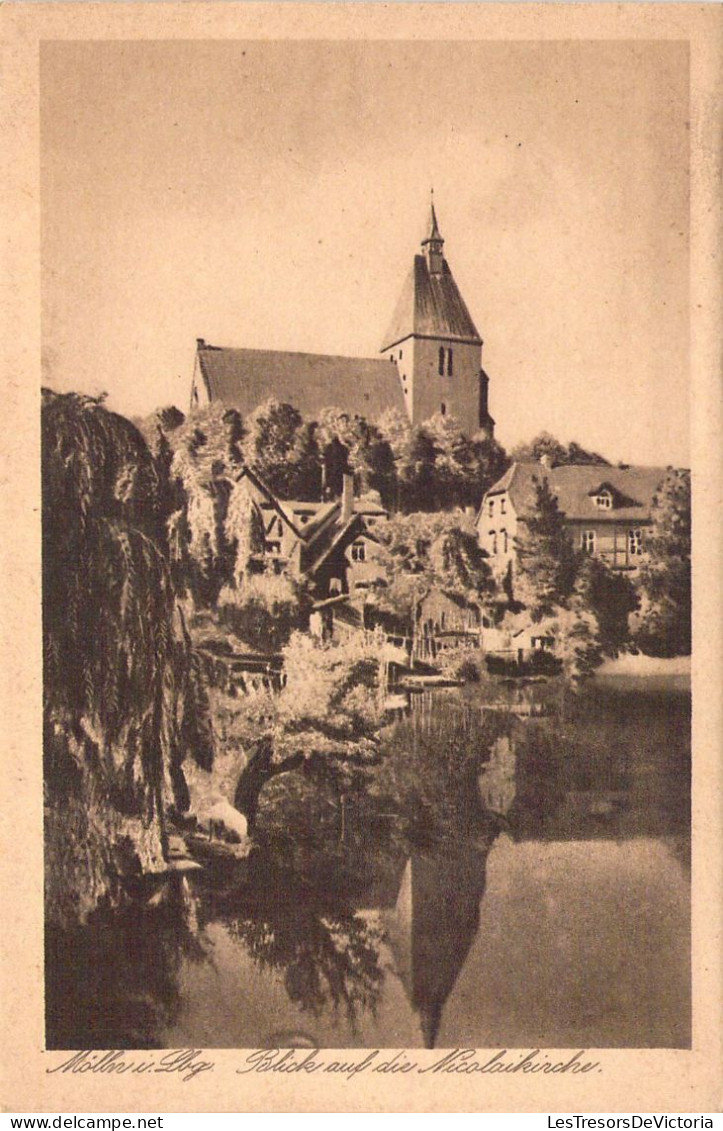 Allemagne - MÖLLN - Blick Auf Die Nicolaikirche - Cartes Postales Anciennes - Moelln