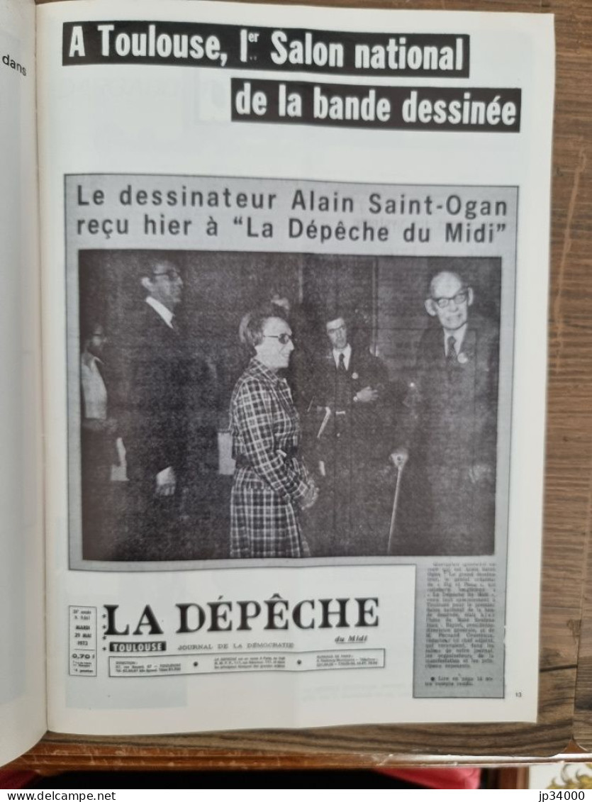 HAGA Revue De La Bande De La Bande Dessinée N°6/7 - Juin Aout 1973. SAINT OGAN - Zig Et Puce