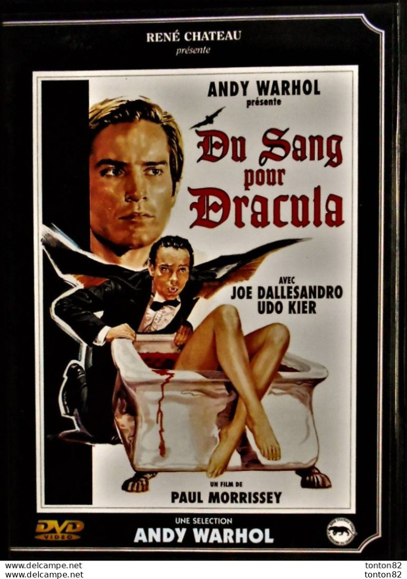 Du Sang Pour DRACULA - ( Film Interdit Aux Moins De 16 Ans ! Fit Scandale ) - De Andy Warhol - Remastérisé . - Horror