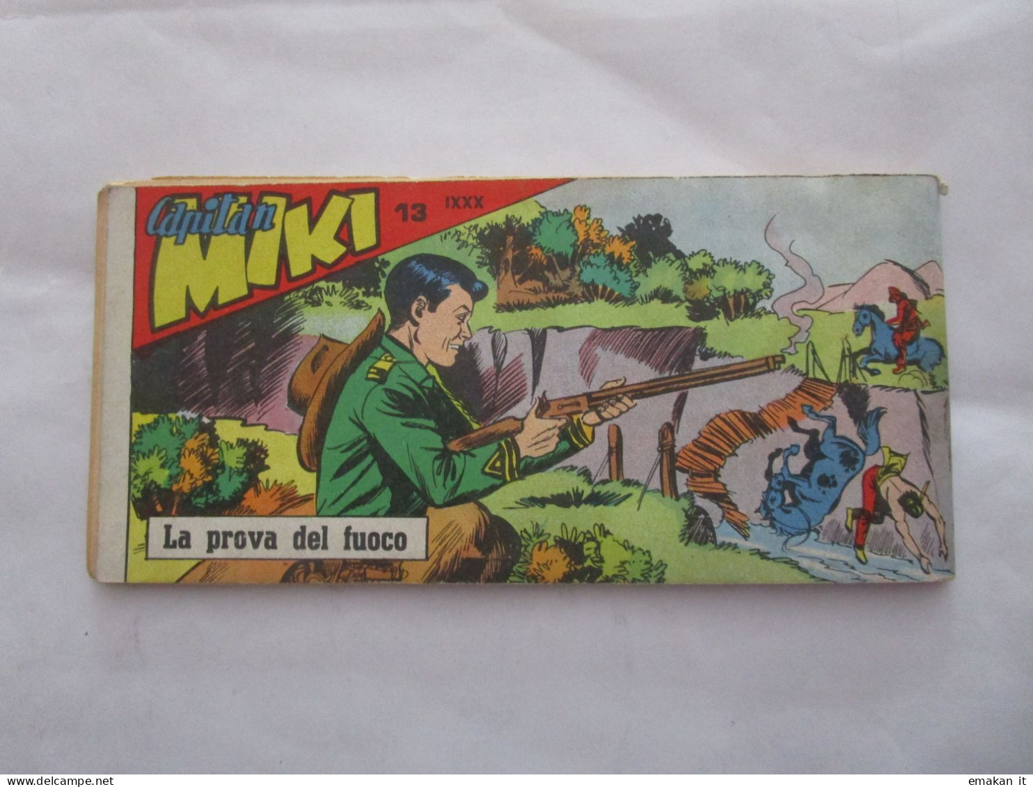 # STRISCIA DOPPIA IL GRANDE BLEK SERIE XXVII - CAPITAN MIKI SERIE IXXX   N 13 / 1965 - Erstauflagen