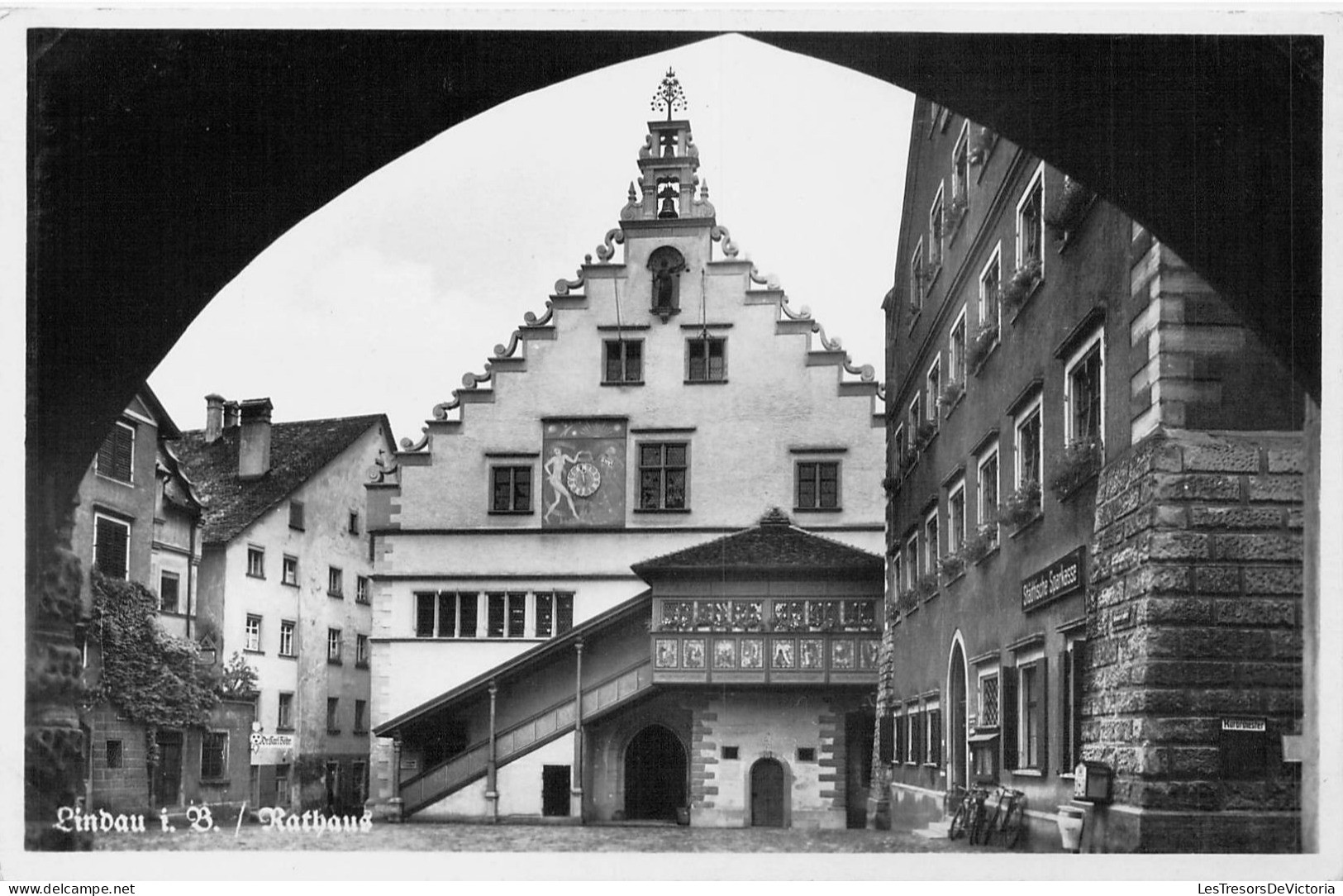 ALLEMAGNE - Lindau I.B./ Rathaus - Carte Postale Ancienne - Lindau A. Bodensee