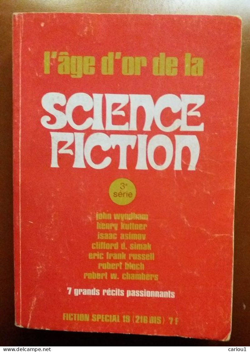 C1 Fiction Special L AGE D OR DE LA SCIENCE FICTION 3 1971 The Space Magicians Port Inclus France - Opta