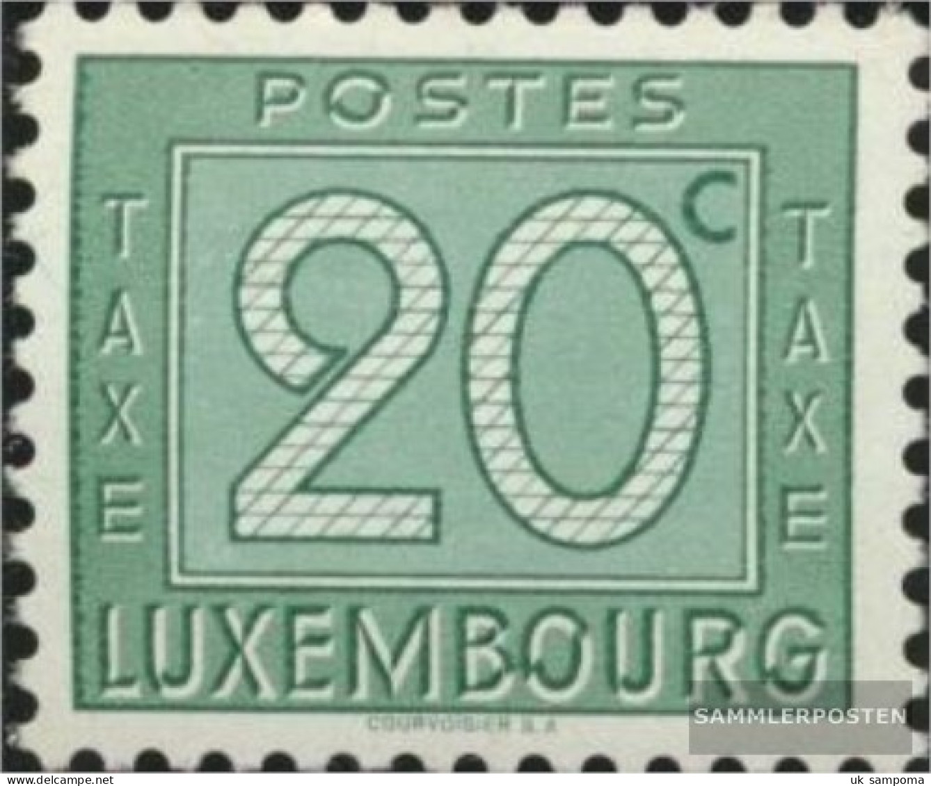 Luxembourg P25 Unmounted Mint / Never Hinged 1946 Postage Stamps - Postage Due