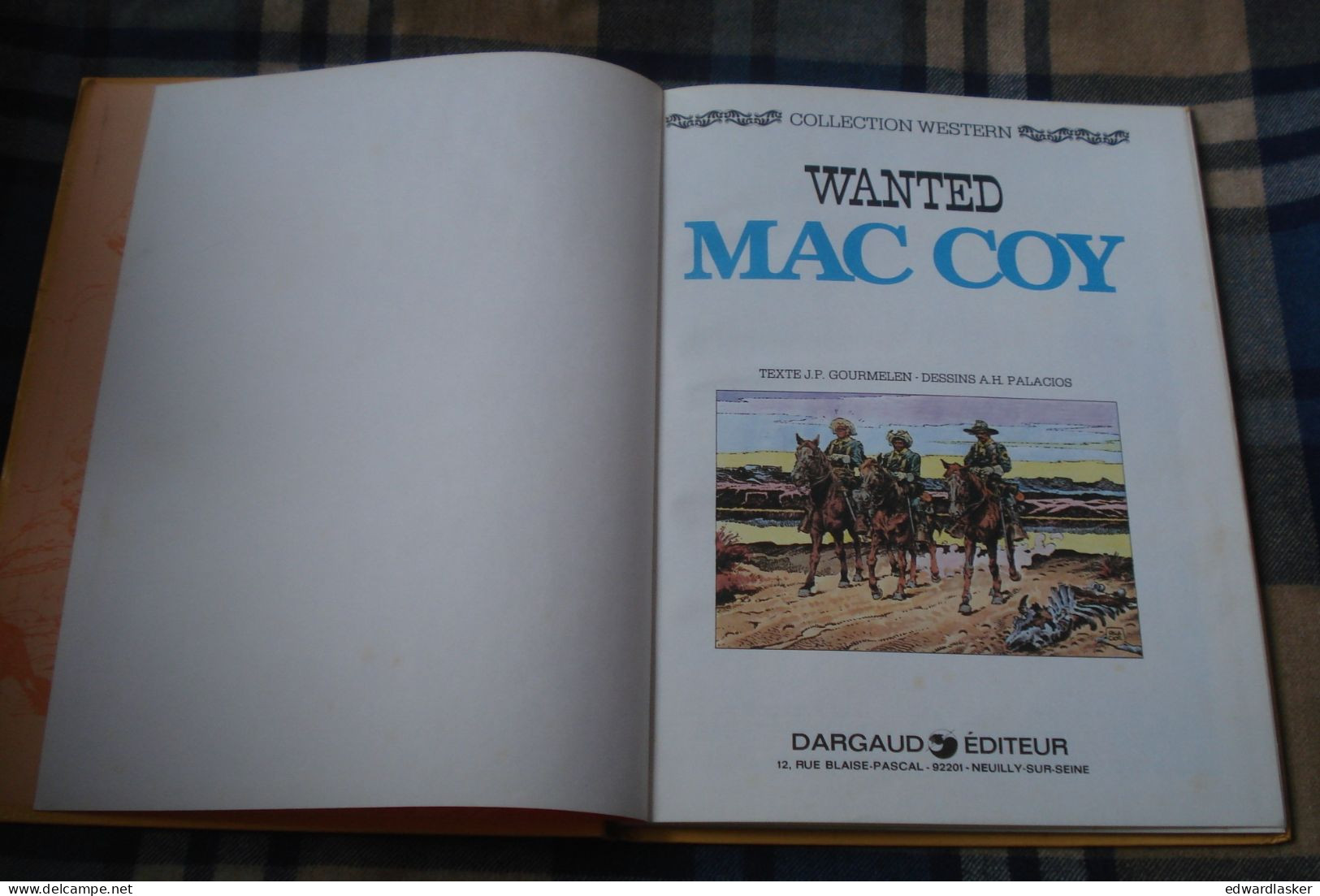 MAC COY 5 : Wanted Mac Coy - EO Dargaud 1977 - Bon état - Gourmelen Palacios - Mac Coy