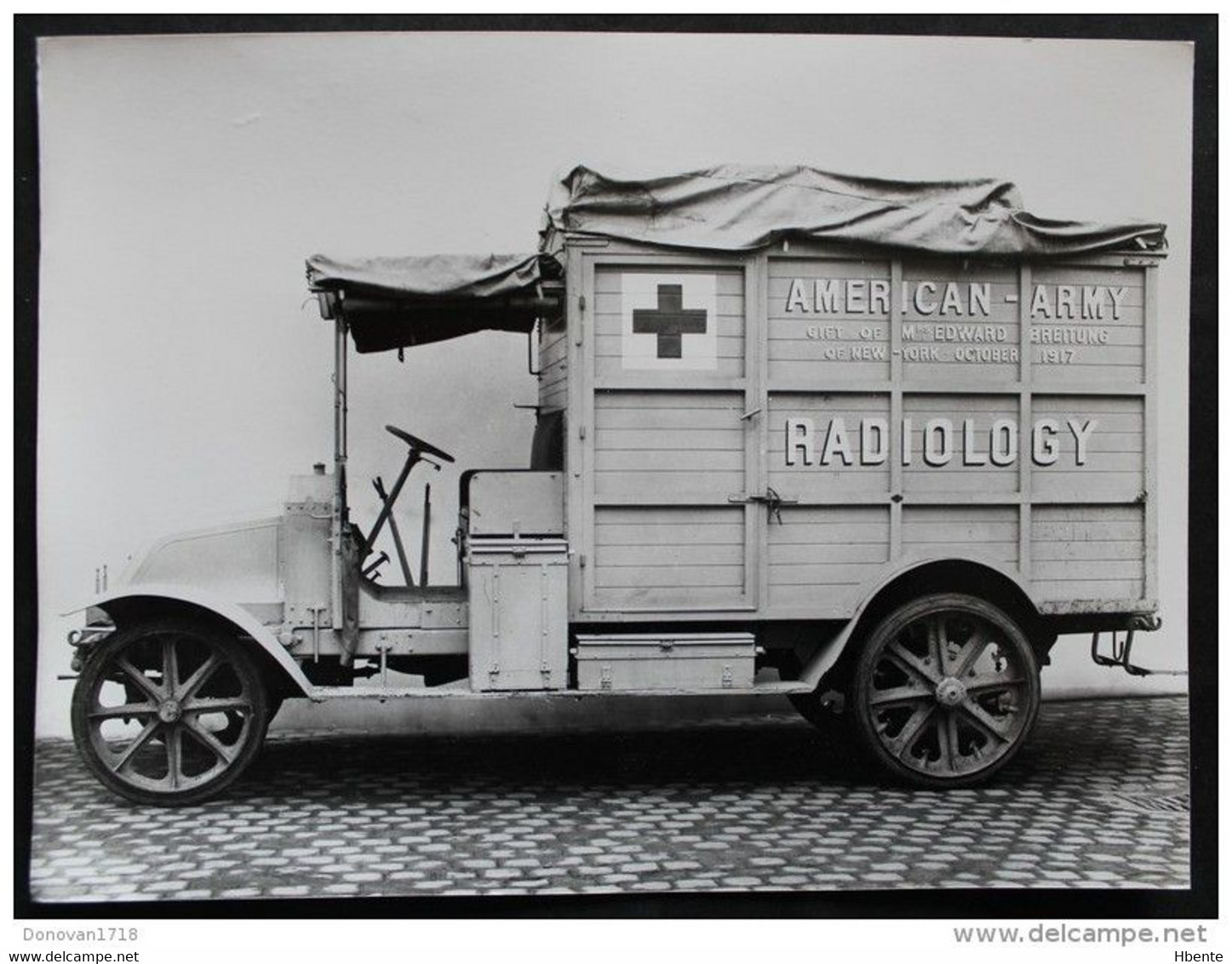 American Army Radiology - Gift Of Mrs Edward Breitung Of New York October 1917 - Petite Curie (Photo) - Auto's