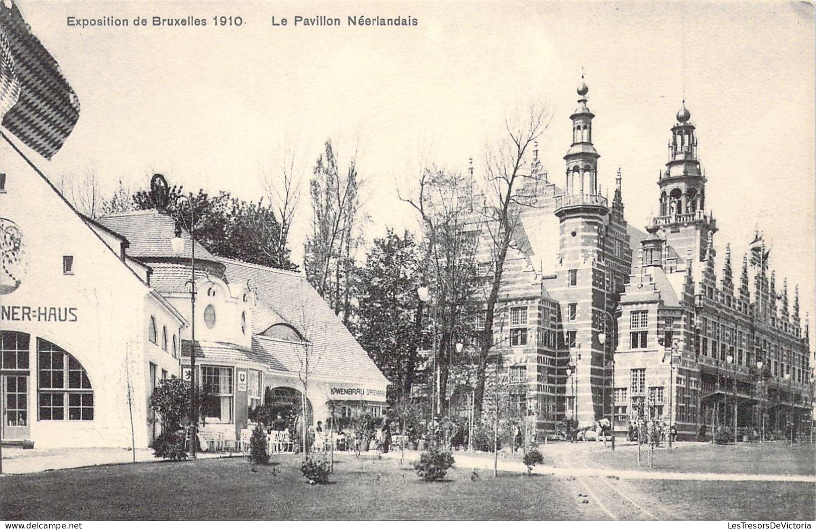 BELGIQUE - EXPOSITION DE BRUXELLES 1910 - Le Pavillon Néerlandais - Editeurs Grands Magasins - Carte Postale Ancienne - Universal Exhibitions