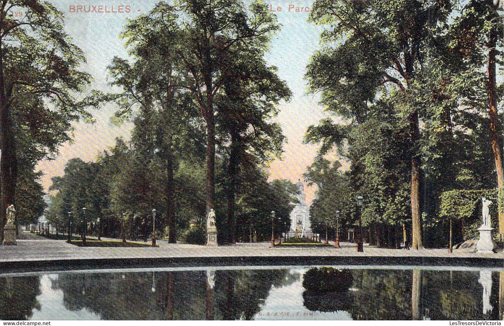 BELGIQUE - BRUXELLES - Le Parc - Carte Postale Ancienne - Otros & Sin Clasificación