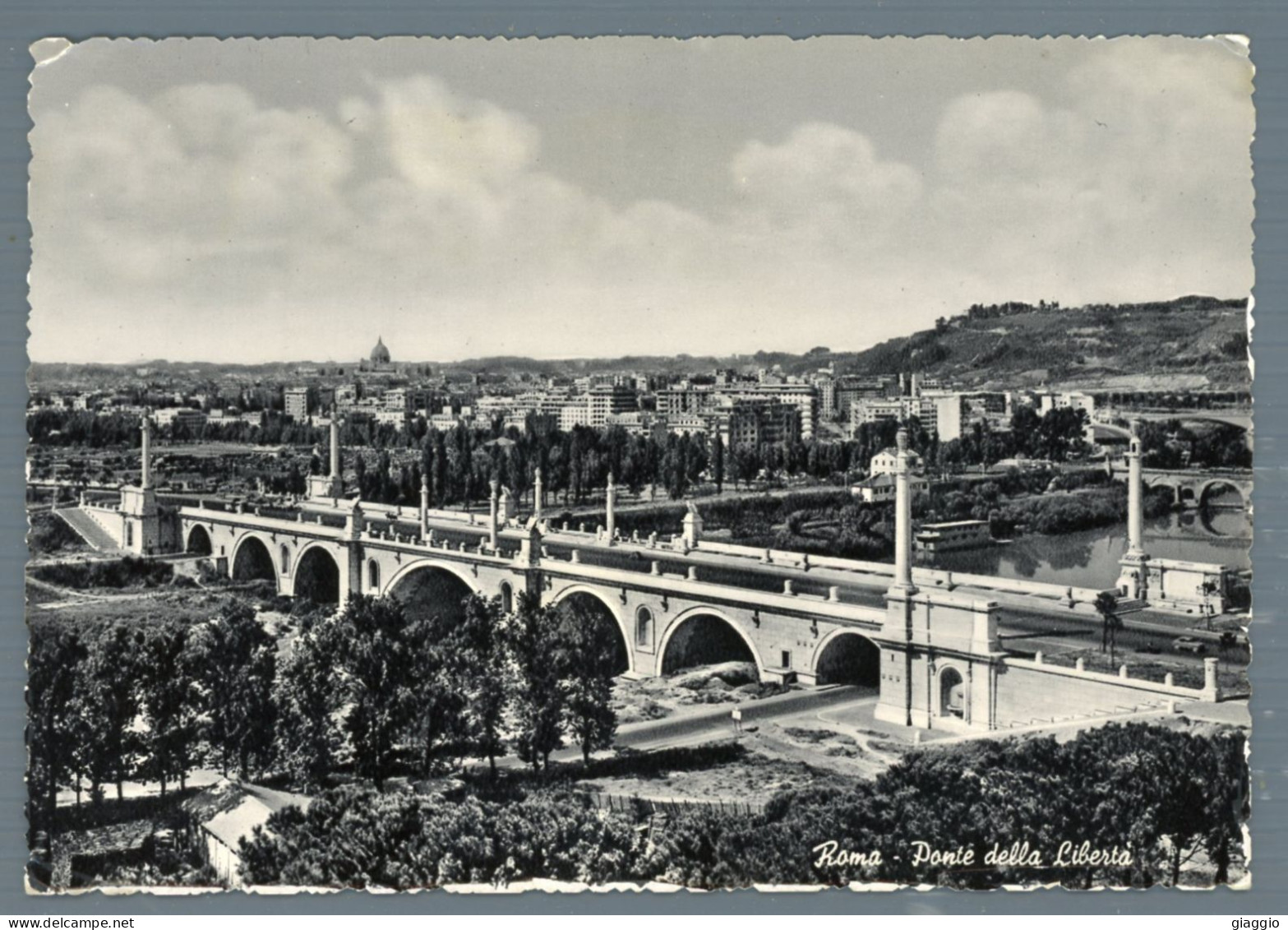 °°° Cartolina - Roma N. 425 Ponte Della Libertà Viaggiata °°° - Bridges