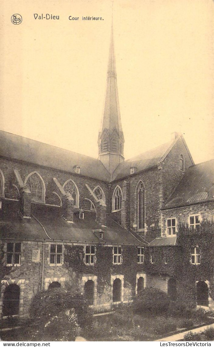 BELGIQUE - AUBEL - VAL DIEU - Cour Intérieure - Carte Postale Ancienne - Aubel