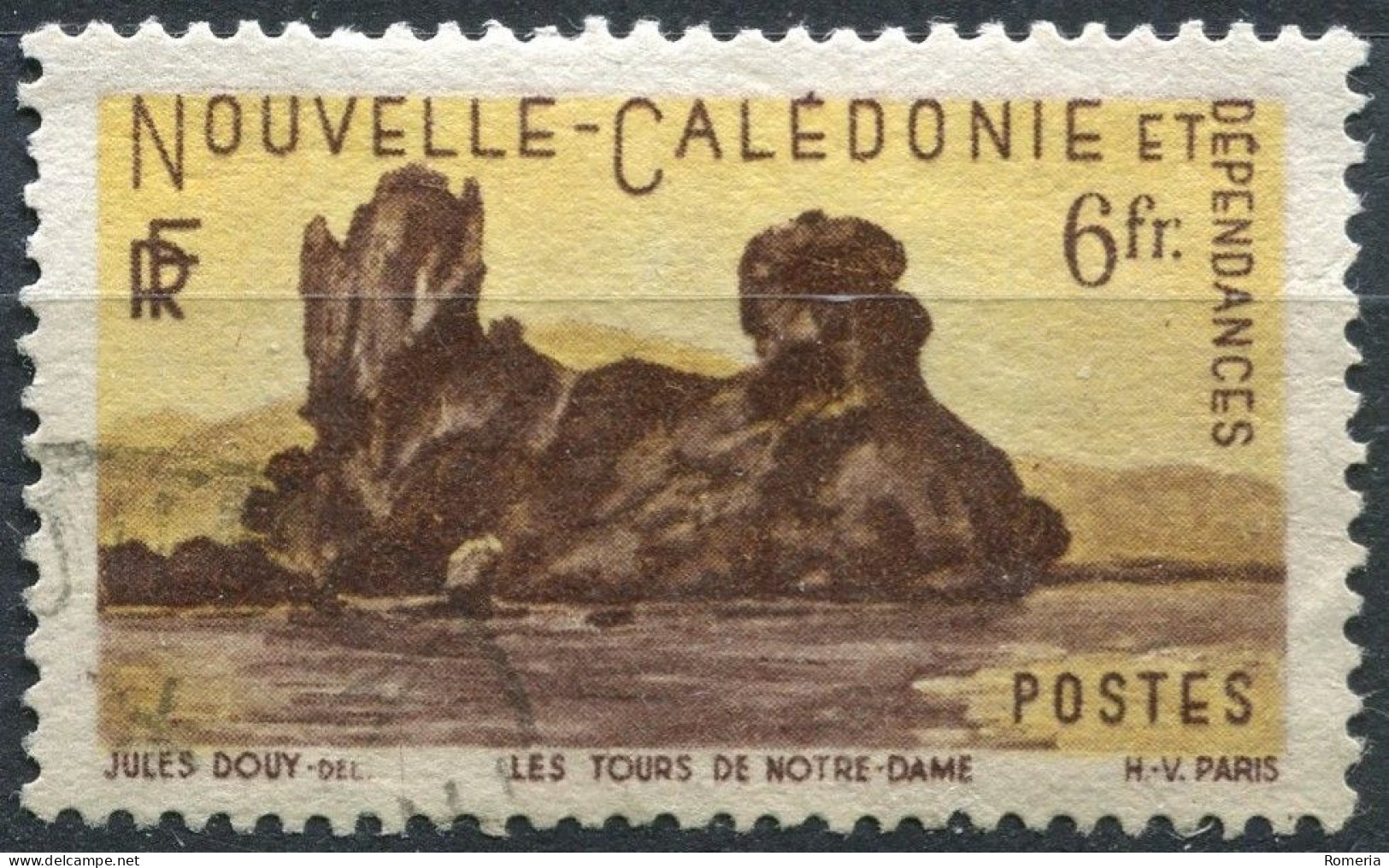 Nouvelle Calédonie - 1943/1959 - Lot timbres * TC et oblitérés - Nºs dans description