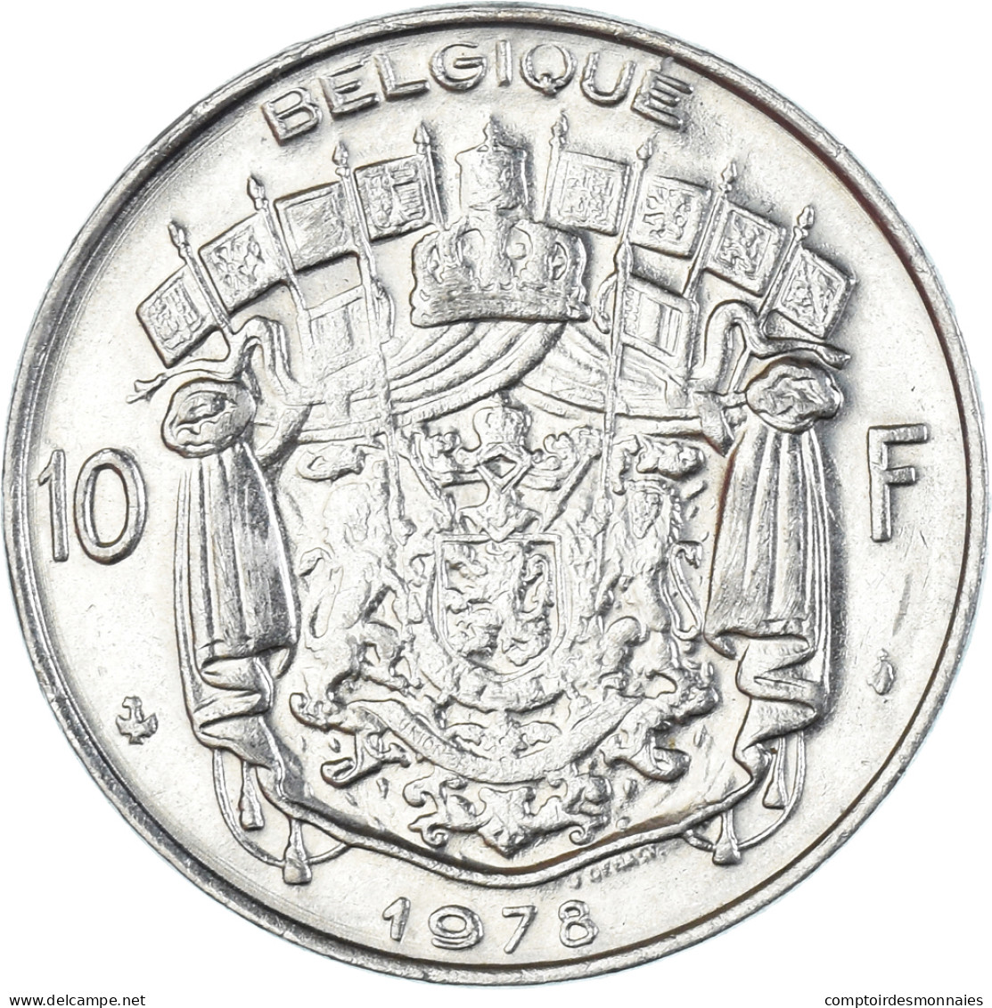 Monnaie, Belgique, 10 Francs, 10 Frank, 1978 - 10 Frank