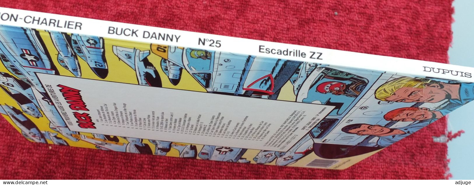 BUCK DANNY N° 25 ESCADRILLE ZZ - De CHARLIER & HUBINON- Edition Originale - TBE_TOP **