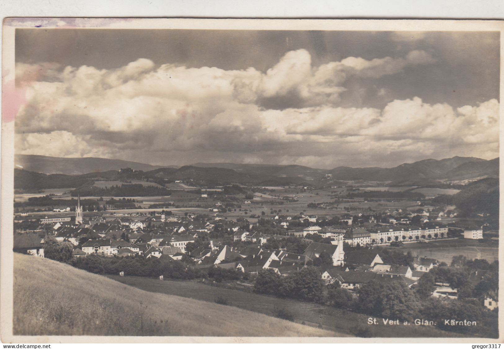 D985) ST. VEIT A. D. Glan - Kärnten - Tolle Foto AK - Ansicht über Die Stadt - St. Veit An Der Glan