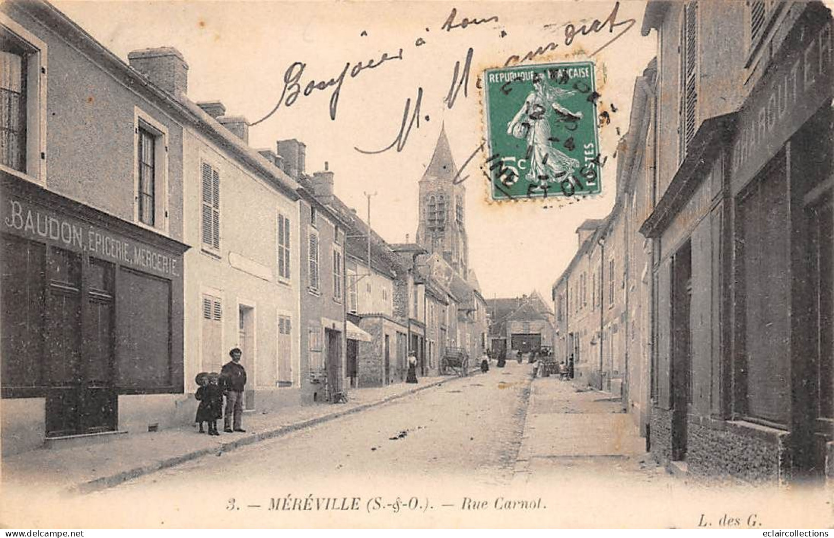 Méréville           91         Rue Carnot                  (voir Scan) - Mereville