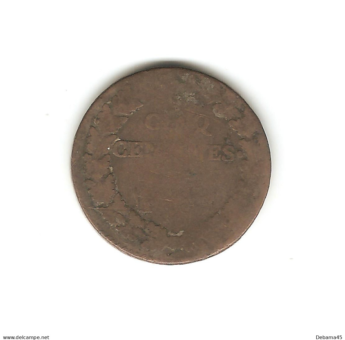 297/ France : 5 Centimes DUPRE : An ? : Atelier ? - 1792-1804 1ère République (An I – An XII)