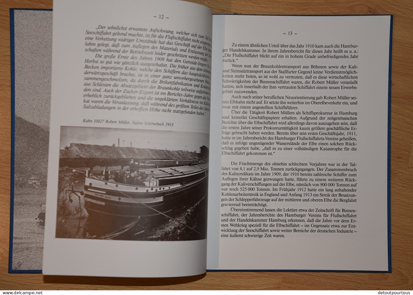 75 JAHRE ROBERT MULLER HAMBURG 1911 1986 Schiffahrt Schiff Gechichte Boat Company History - Trasporti