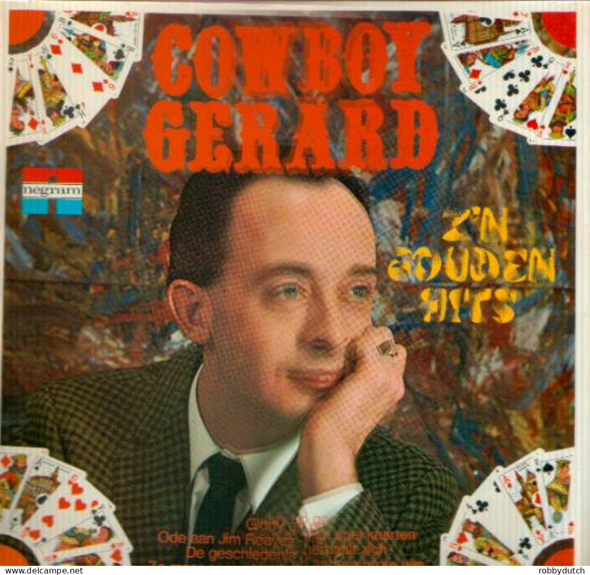 * LP *  COWBOY GERARD - Z'N GOUDEN HITS (Holland 1972 EX) - Andere - Nederlandstalig