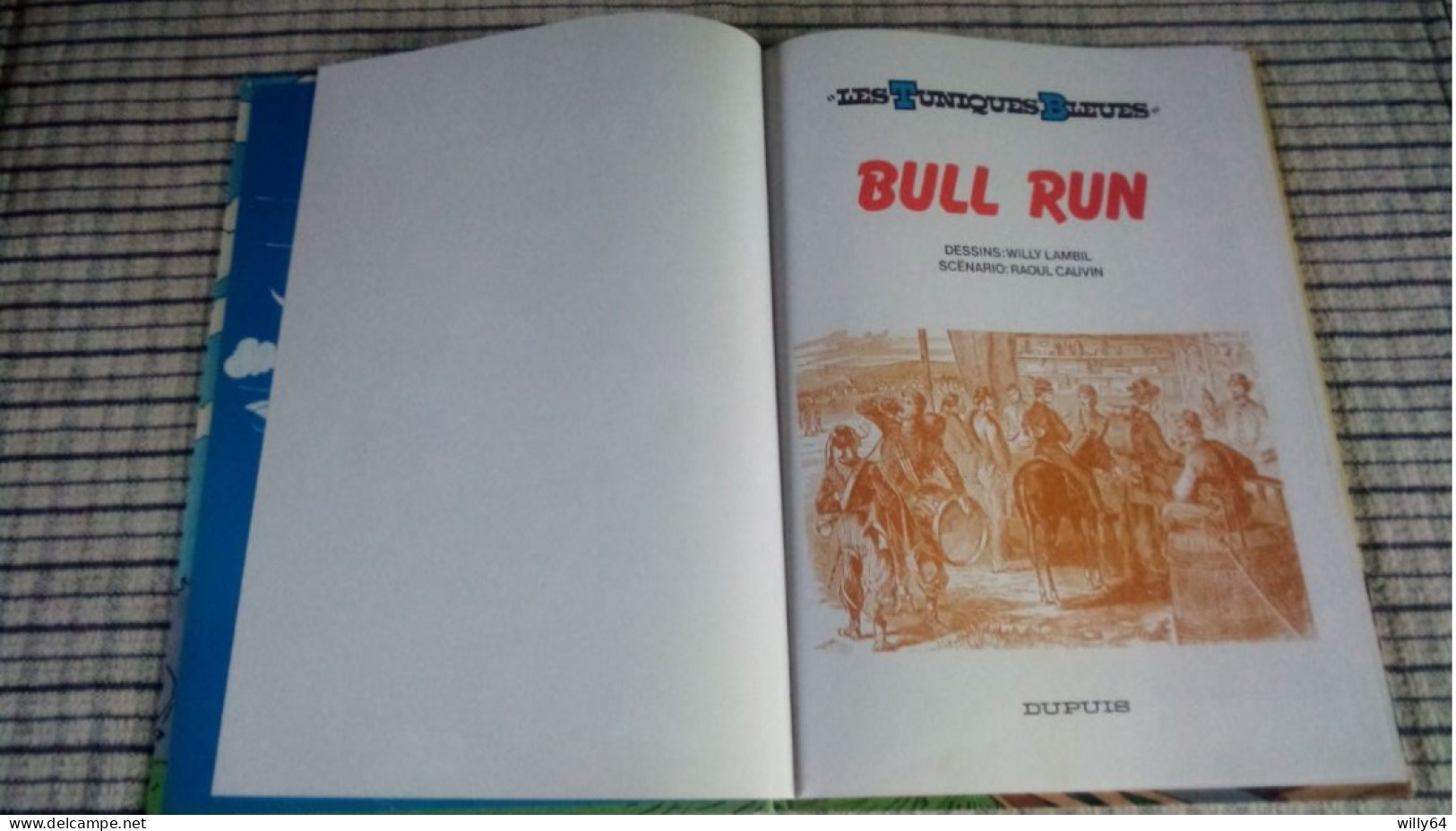 Les Tuniques Bleues   N°27   BULL RUN   Réédition  TBE - Tuniques Bleues, Les