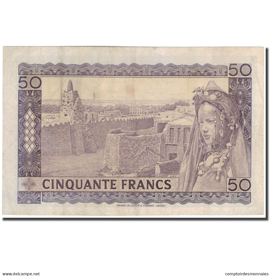 Billet, Mali, 50 Francs, 1960, 1960-09-22, KM:6a, TTB - Mali