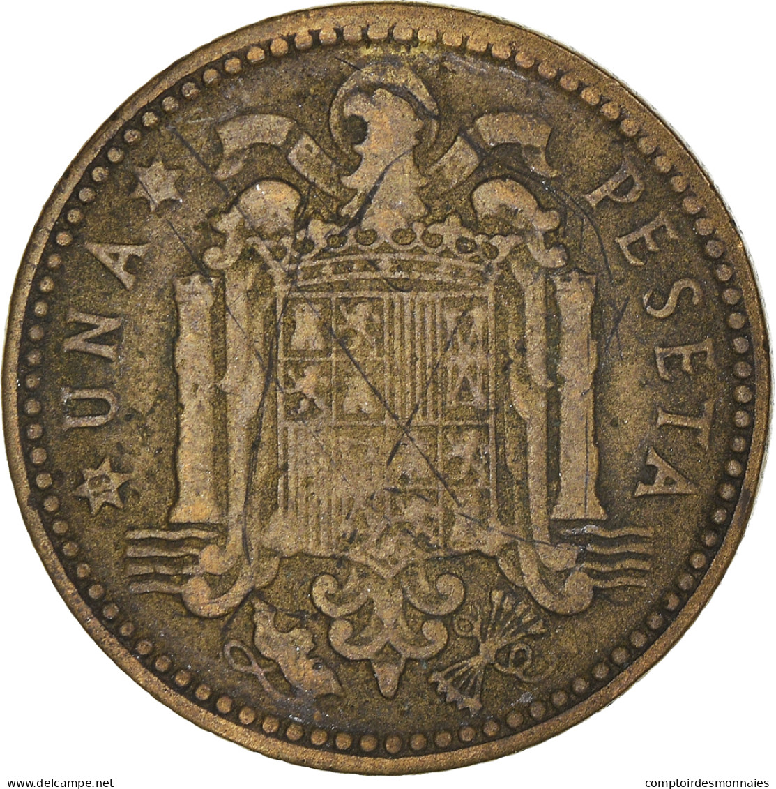 Monnaie, Espagne, Peseta, 1947 - 1 Peseta