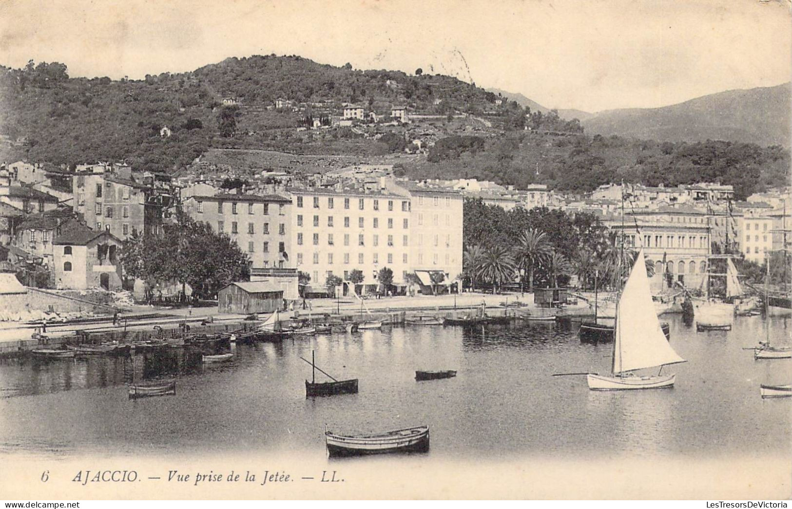 FRANCE - 20 - 2A - Ajaccio - Vue Prise De La Jetée - Carte Postale Ancienne - Ajaccio