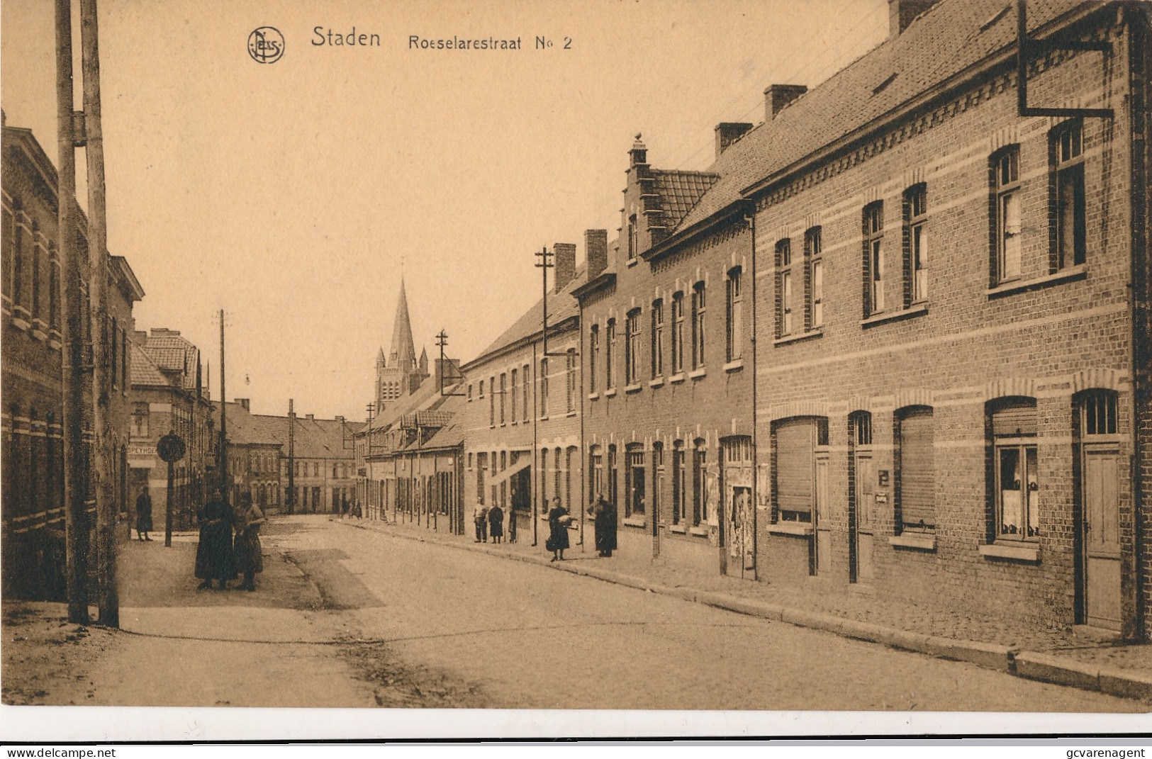 STADEN  ROESELAERESTRAAT N° 2           2 SCANS - Staden