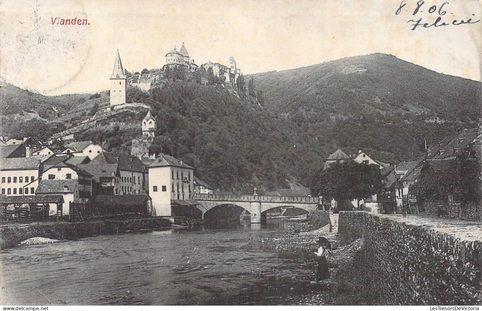 LUXEMBOURG - Vianden - Carte Postale Ancienne - Vianden