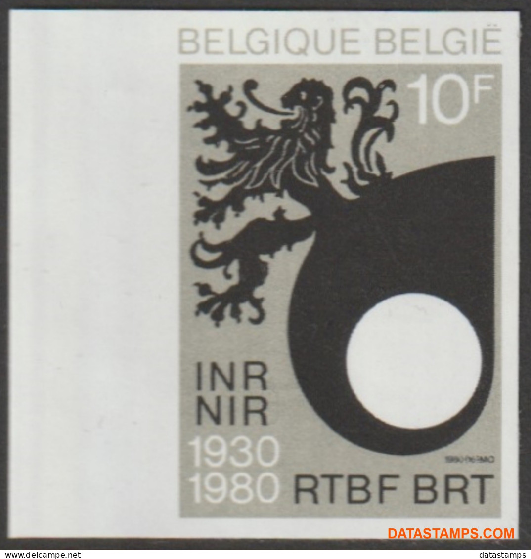 België 1980 - Mi:2047, Yv:1995, OBP:1995, Stamp - □ - Brt  - 1961-1980