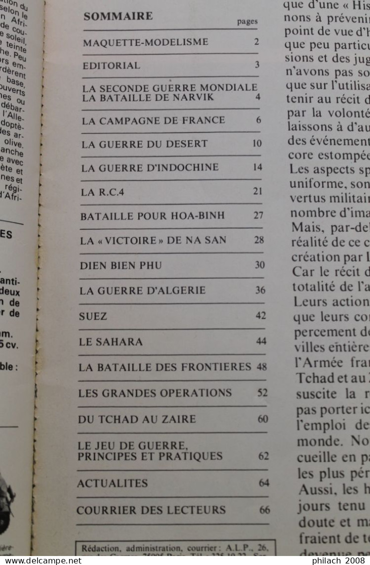REVUE Connaissance De L'histoire  De La Légion Etrangère De La 2eme Guerre à Kolwezi - Français