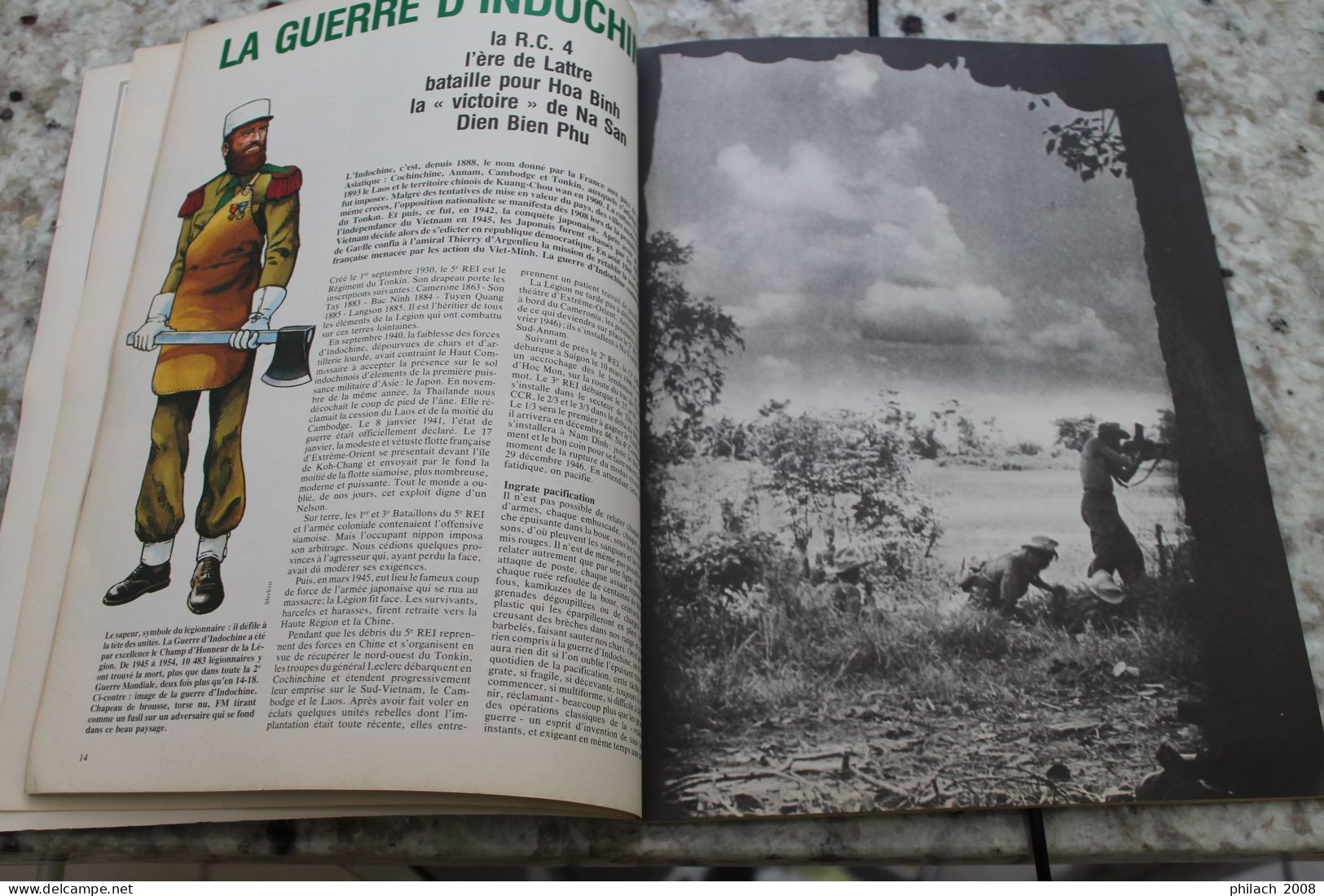 REVUE Connaissance de l'histoire  de la Légion Etrangère de la 2eme Guerre à Kolwezi