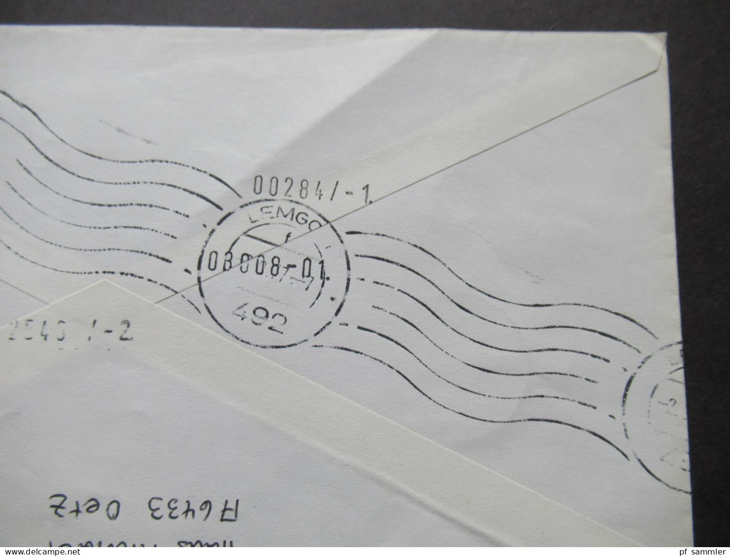 Österreich 1973 / 77 Schönes Österreich Mi.Nr.1432 (2) MeF Durch Eilboten Express Beleg Oetz Tirol Nach Lemgo Gesendet - Storia Postale