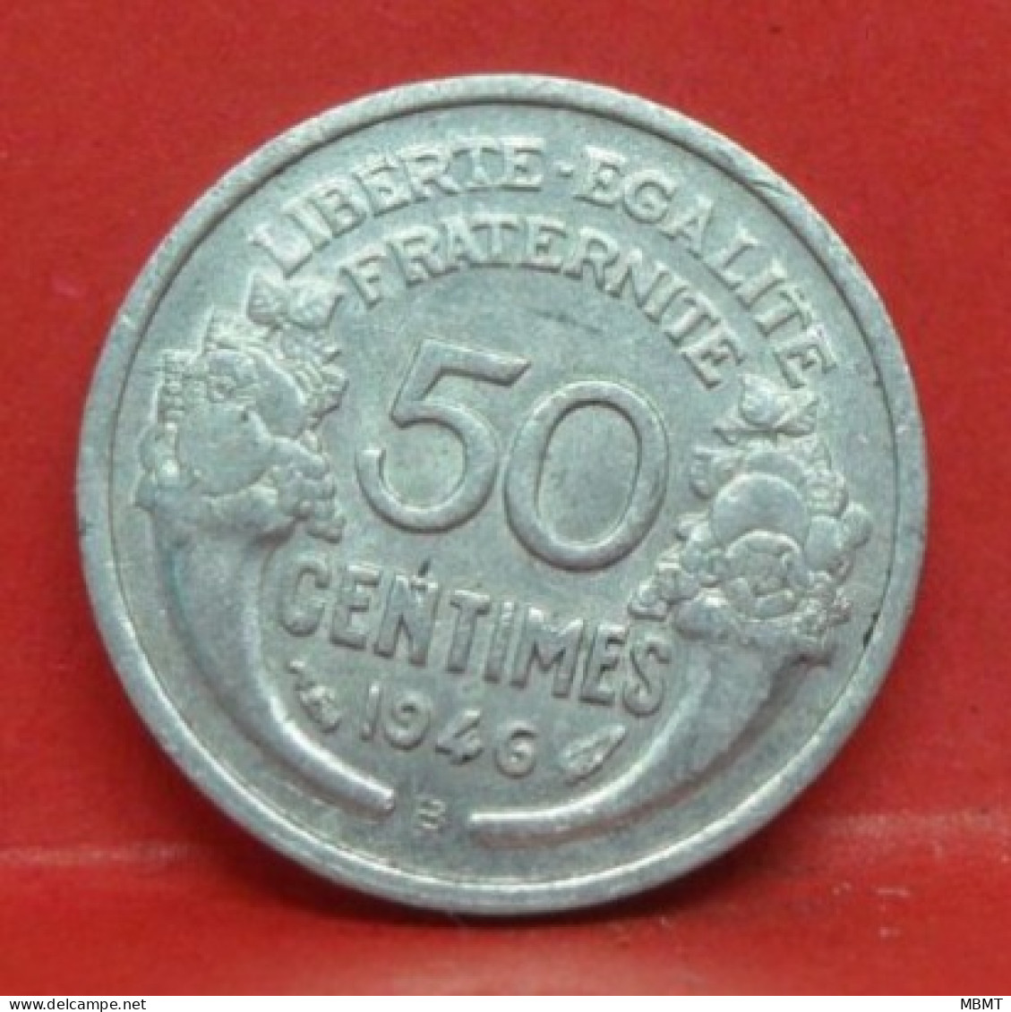 50 Centimes Morlon Alu 1946 B - TTB - Pièce Monnaie France - Article N°563 - 50 Centimes