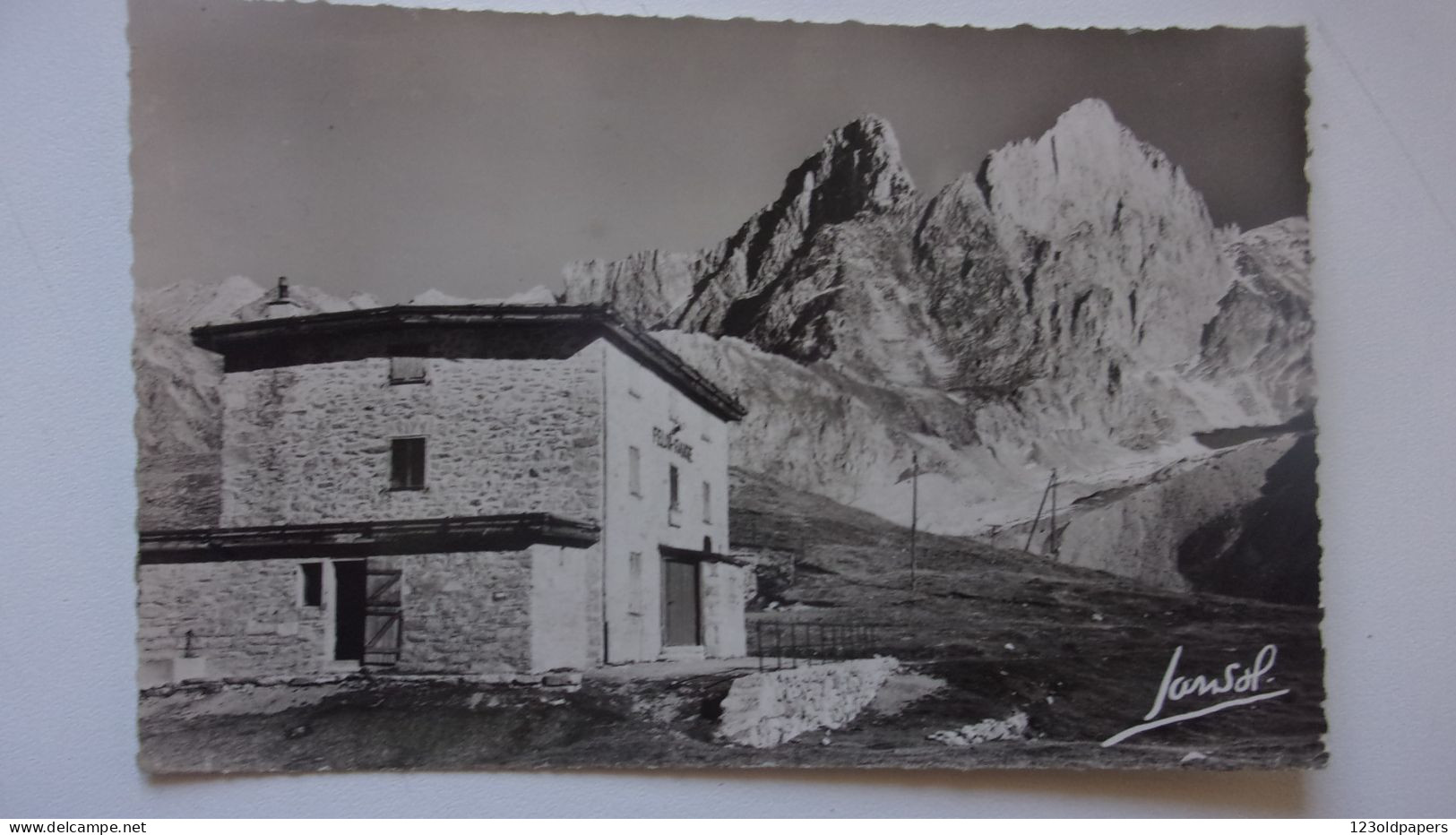 73 SAVOIE  PRALOGNAN LA VANOISE LE REFUGE FELIX FAURE POINTE DE LA GLIERE 1953 - Pralognan-la-Vanoise