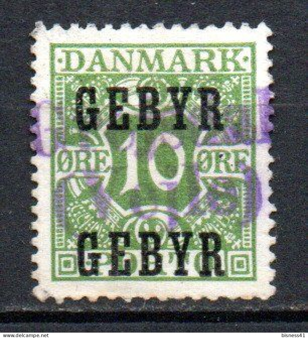 Col33 Danemark Denmark Danmark Taxe Port Du 1923 N° 19 Oblitéré Cote : 7,00€ - Port Dû (Taxe)