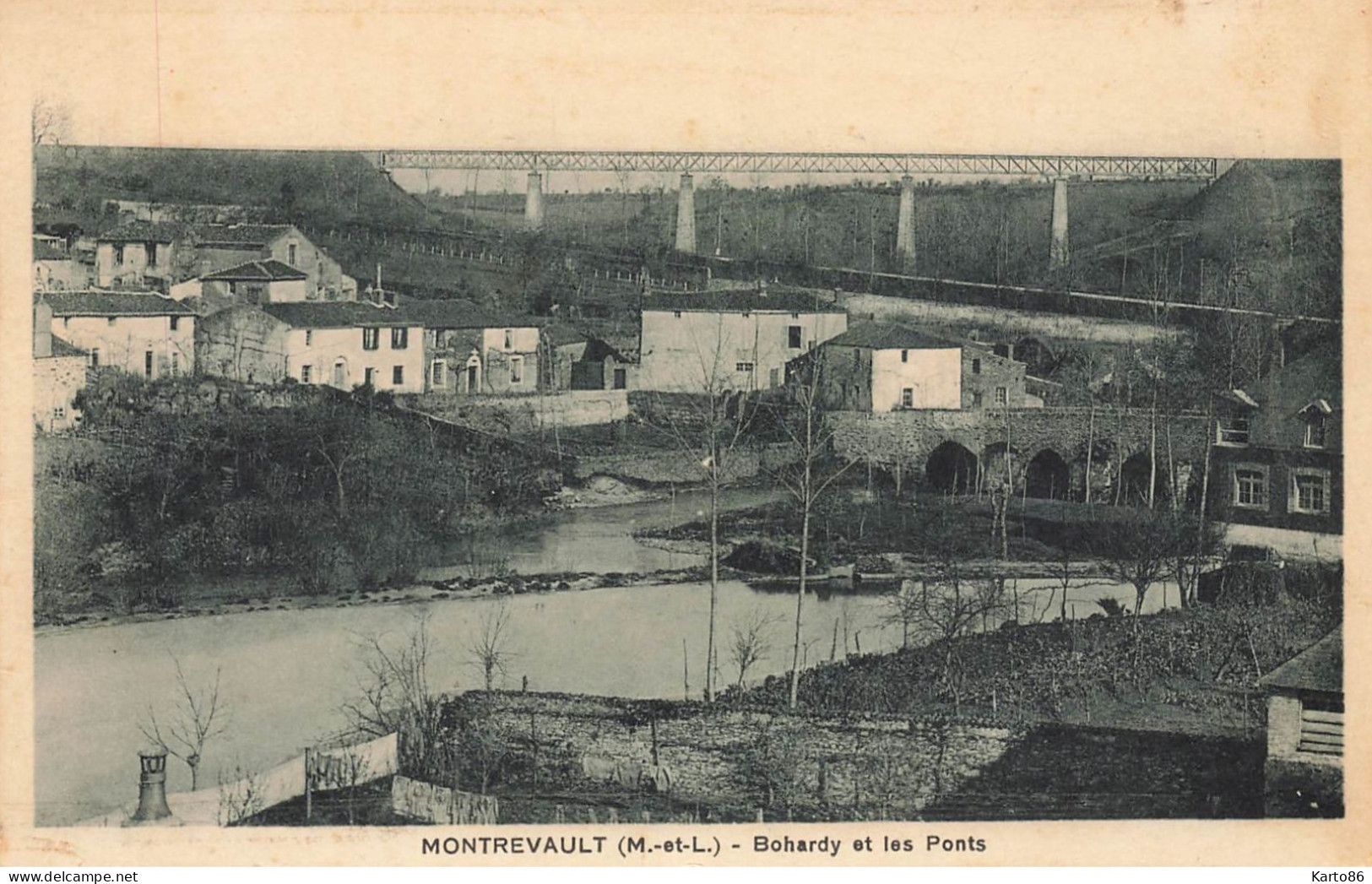 Montrevault * Bohardy Et Les Ponts * Un Coin Du Village - Montrevault