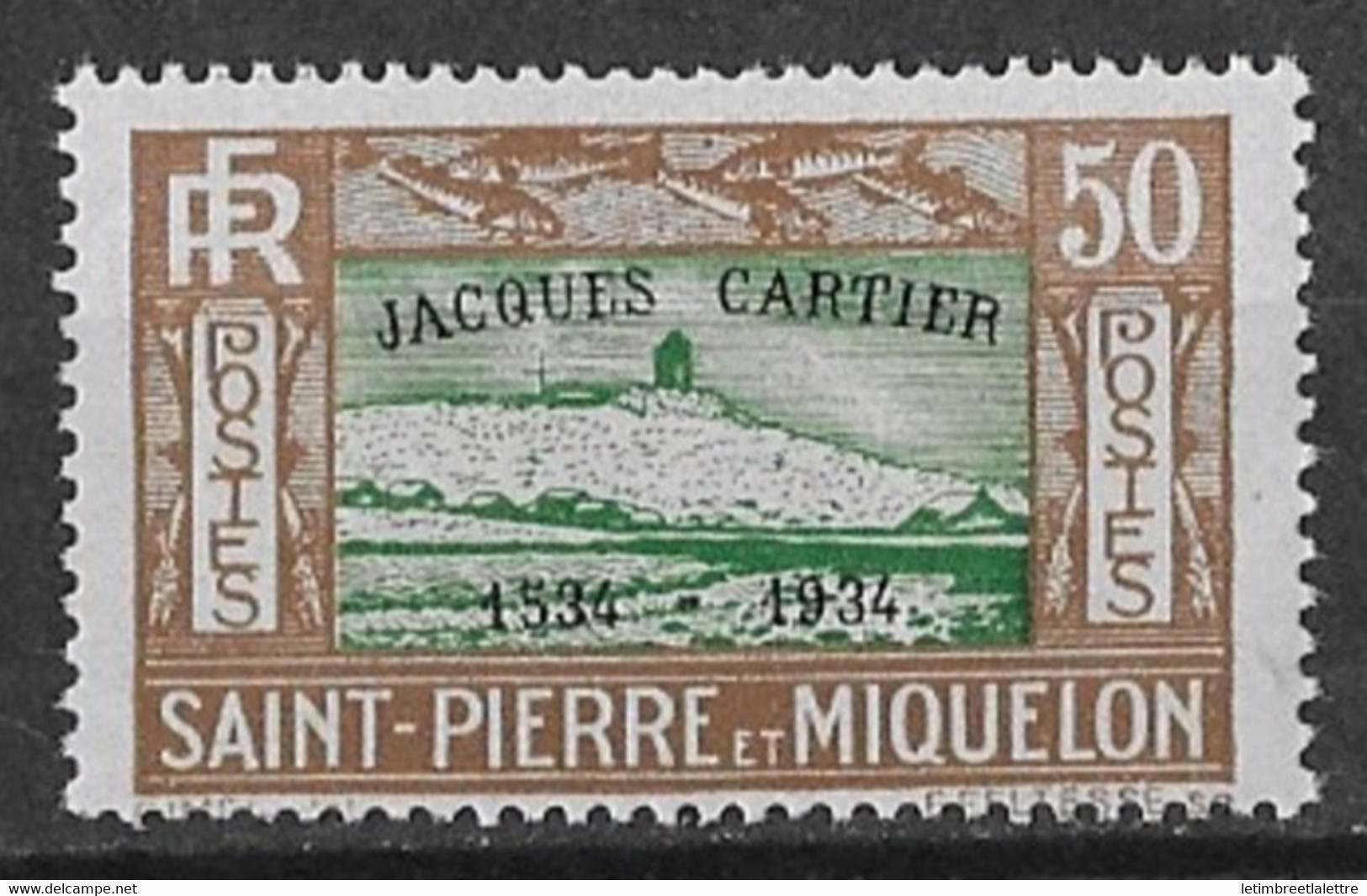 Saint Pierre Et Miquelon - YT N° 159 A ** - Neuf Sans Charnière - 1934 - Nuevos