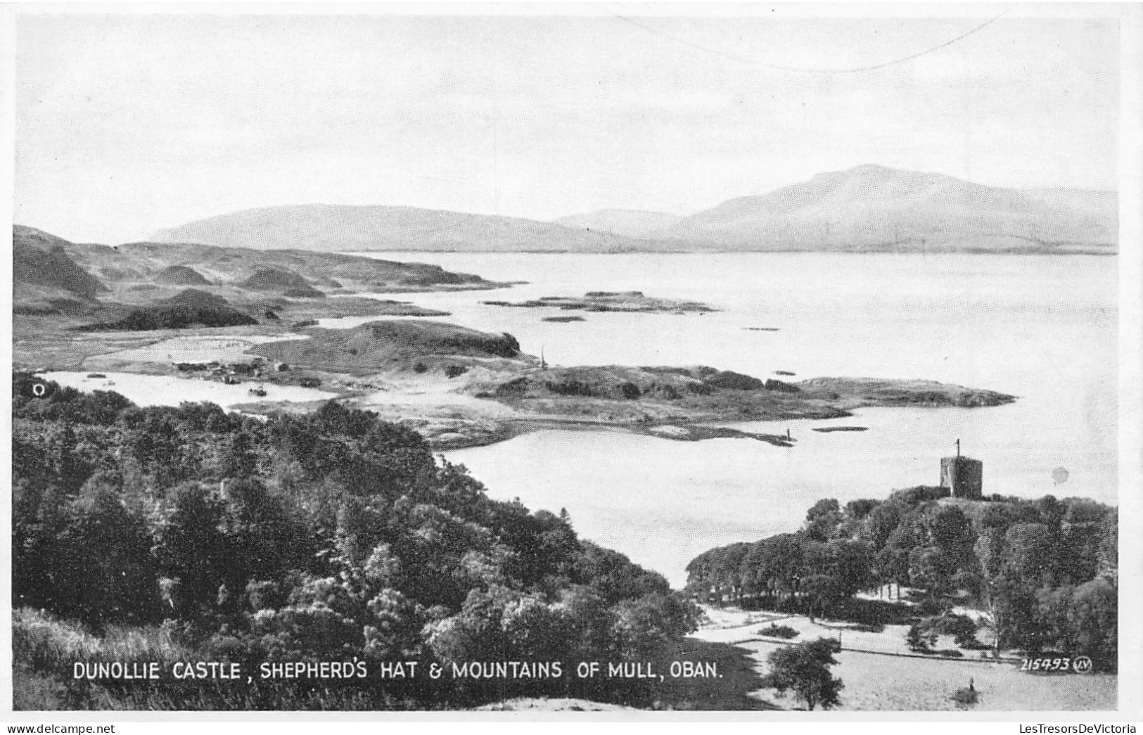 ECOSSE - Oban - Dunollie Castle - Shepherd's Hat & Moutains Of Mull - Carte Postale Ancienne - Argyllshire