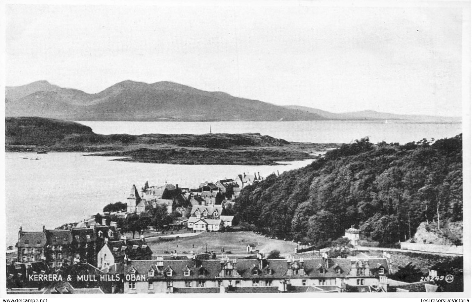 ANGLETERRE - Oban - Kerrera & Mull Hills - Carte Postale Ancienne - Argyllshire