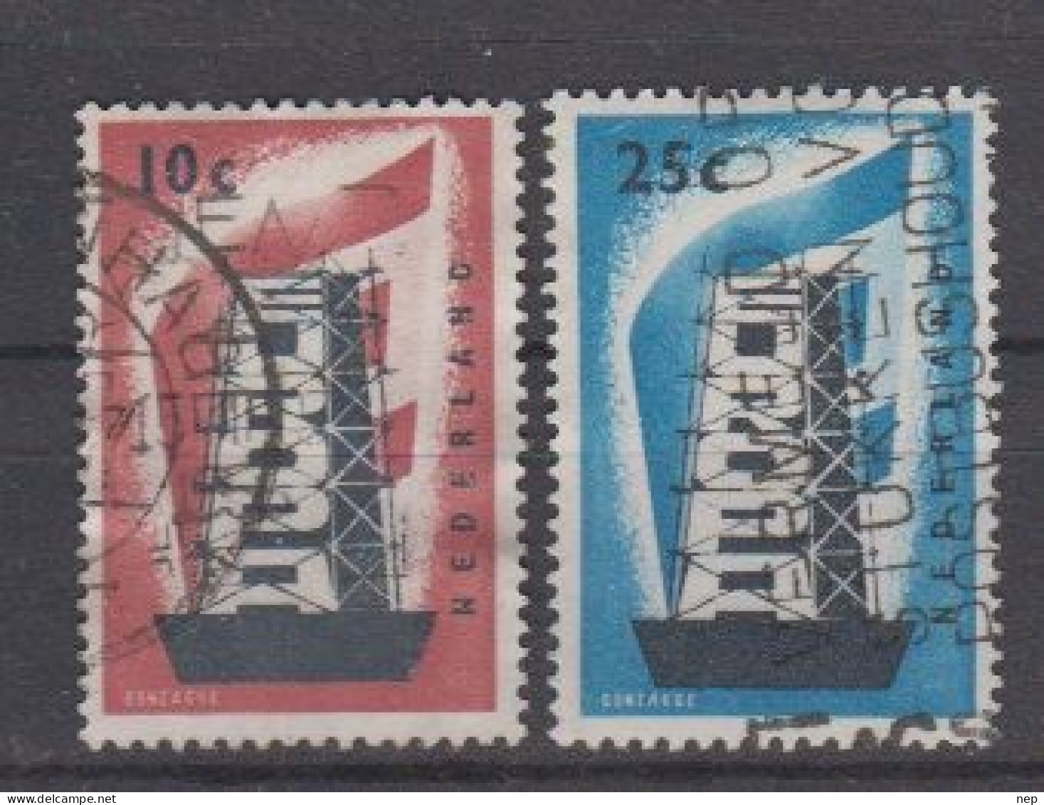 EUROPA - CEPT - Michel - 1956 - NEDERLAND - Nr 683/84 - Gest/Obl/Us - 1956