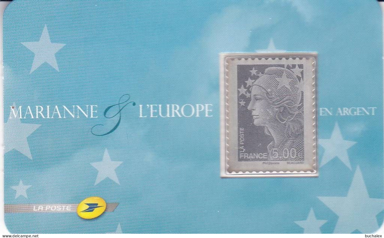 Frankreich Marianne 5€ In Silber - Ungebraucht