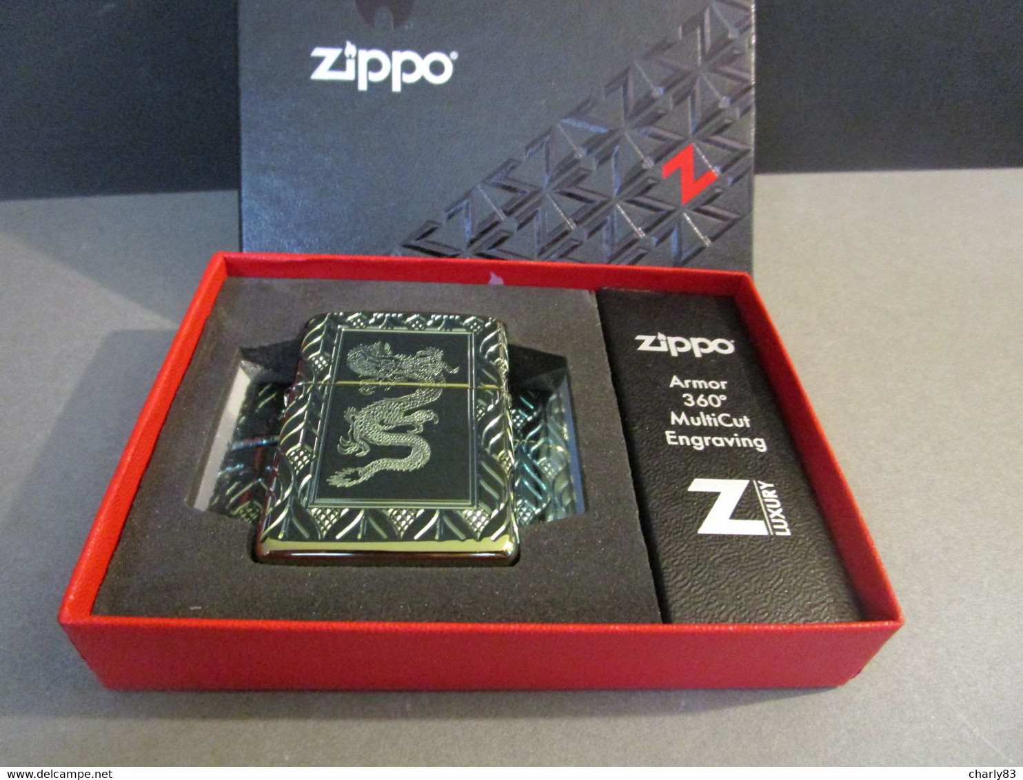 ZIPPO  ARMOR 360° MULTICUT ENGRAVING  LUXURY  NEUF - Zippo