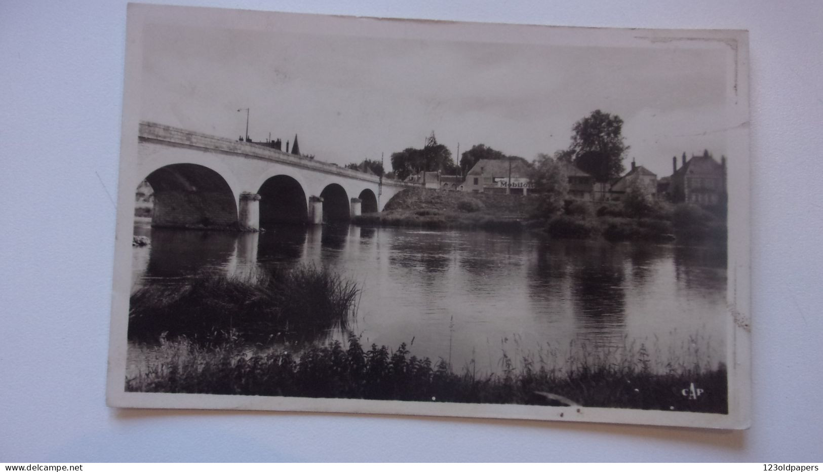 37  BLERE LE PONT SUR LE CHER 1951 - Bléré