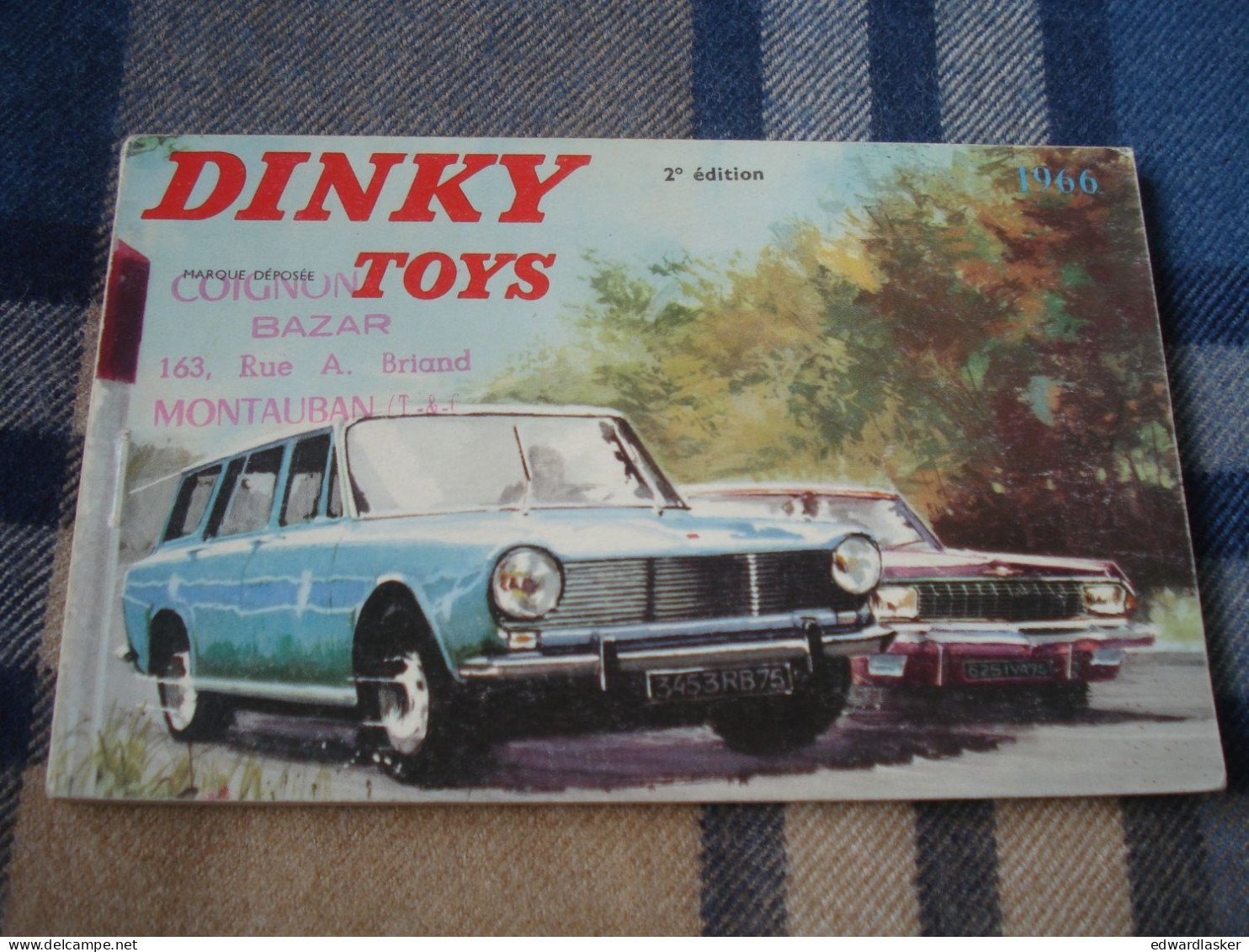 Catalogue Original DINKY TOYS 1966 - 2e édition - Voitures Miniatures - éd. Française - Catalogi