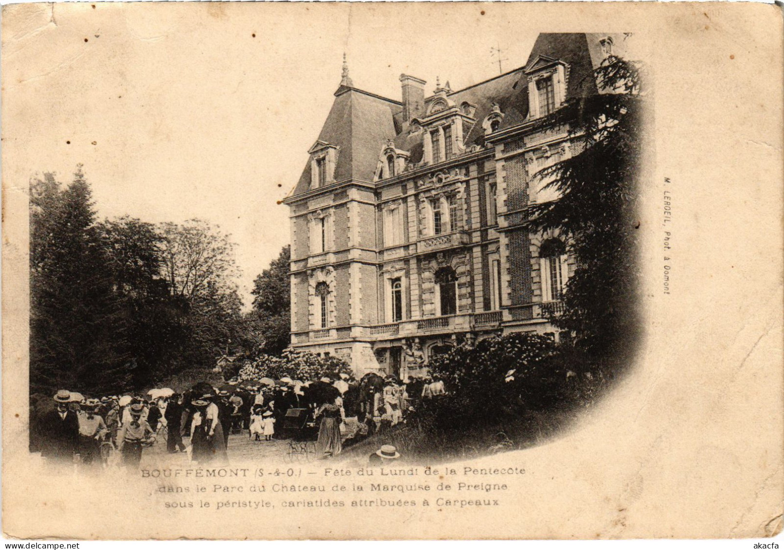 CPA Bouffemont Fete Du Lundi De La Pentecote FRANCE (1309869) - Bouffémont