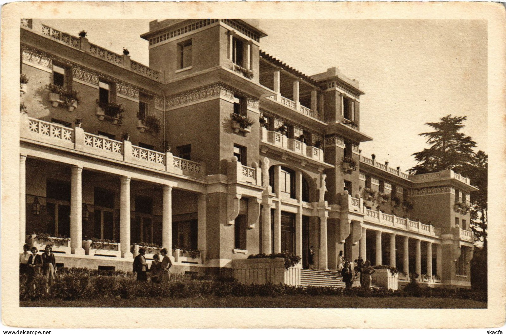 CPA Bouffemont Le Palais Scolaire FRANCE (1309870) - Bouffémont